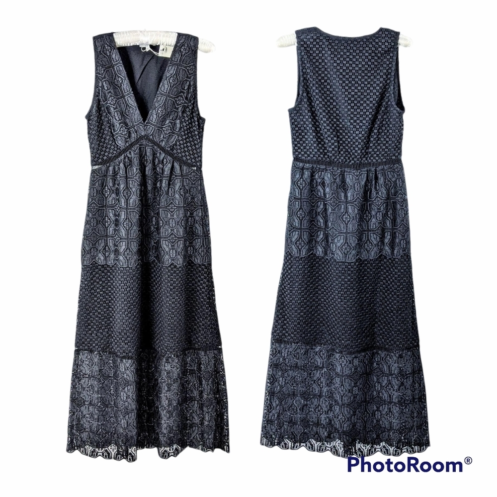 Joie Ardal Cutout Lace Sleeveless LBD Dress